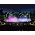 Fountaine de parc de musique dansant